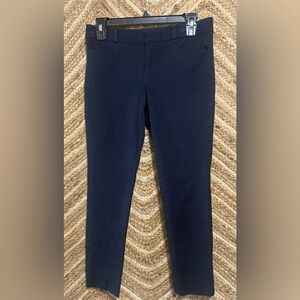 Banana Republic Straight Leg Sloan Dress Pants,Navy Blue,Women's Size 2